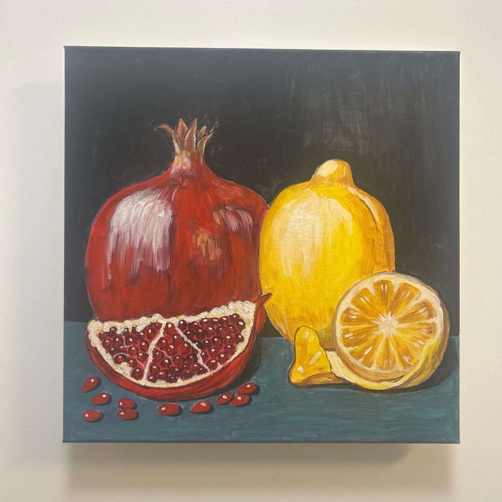 Acrylic painting on canvas